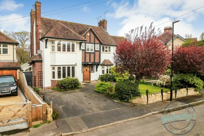 Frontage with carriage driveway