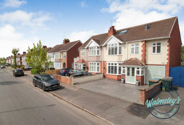 Extended semi detached family home
