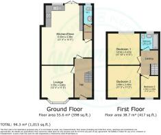 Floor plan total measurements