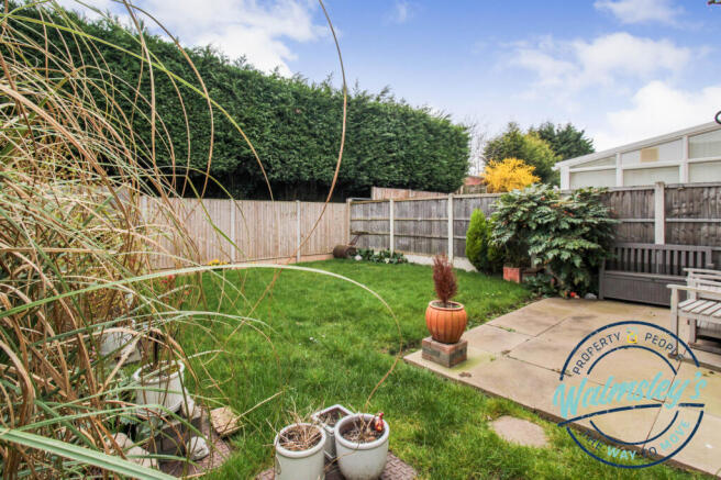 Rear garden