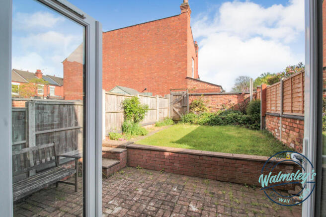 Rear gardens