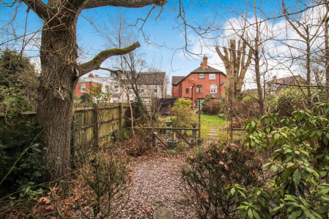 Exceptional rear gardens
