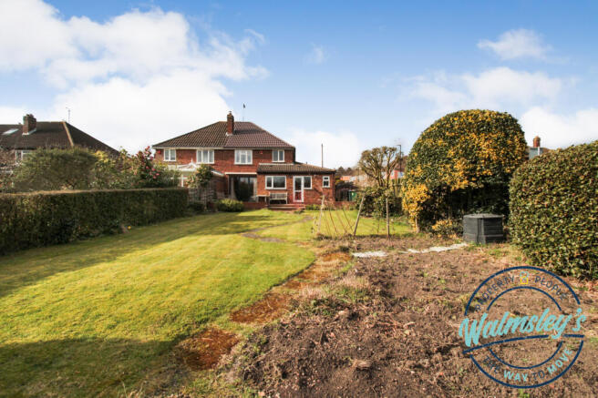 Rear gardens