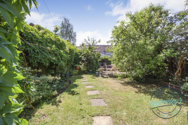 Rear gardens from house 2