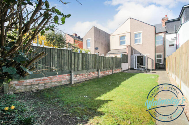 Rear gardens