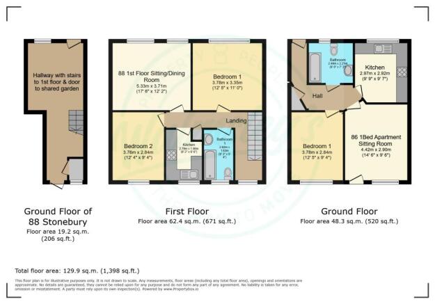 2D_Plan_1 - Ground floor & 1st floor (88), Ground 