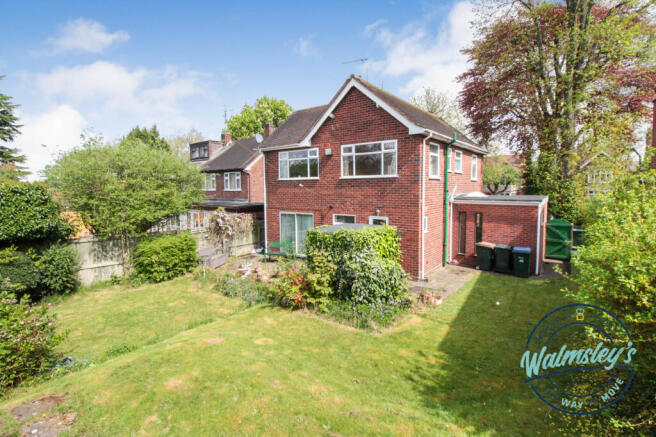 Rear elevation & gardens