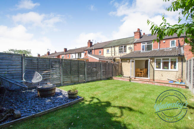 Rear gardens