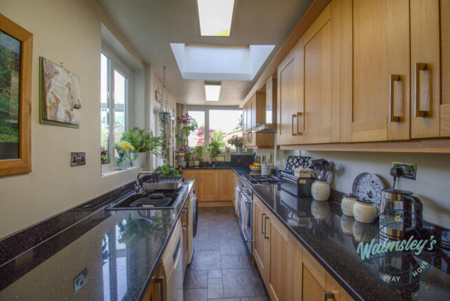 Extended kitchen