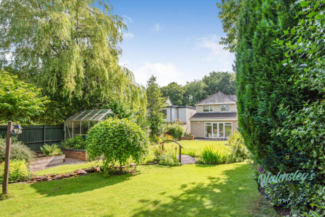Rear elevation & gardens