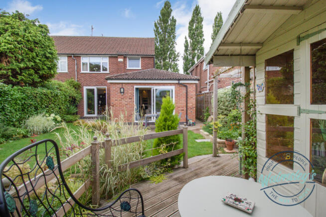 Rear elevation & sitting area