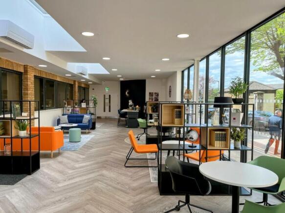 New entrance lobby