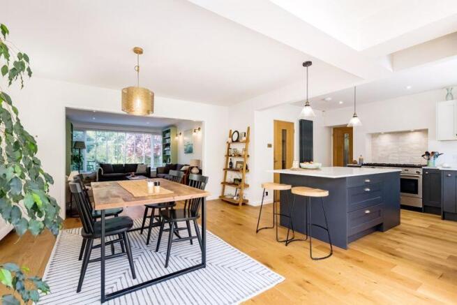 Kitchen/Living/Dining Space