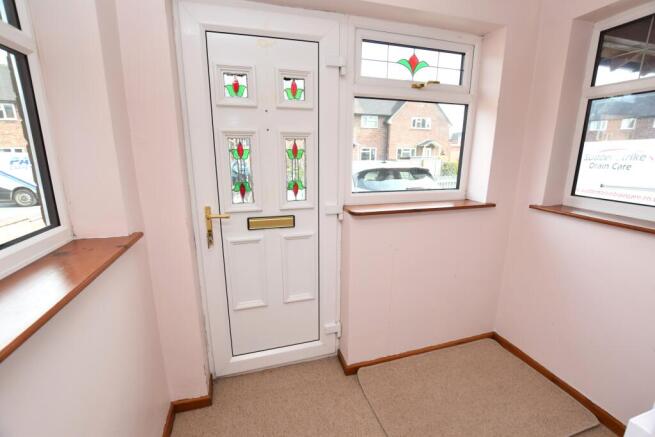 enclosed front porch