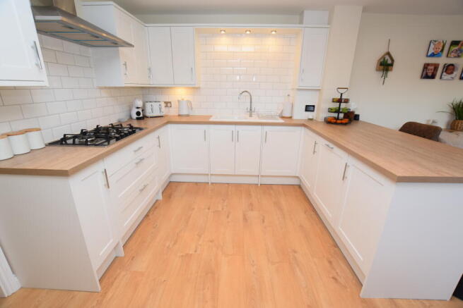 kitchen & family room