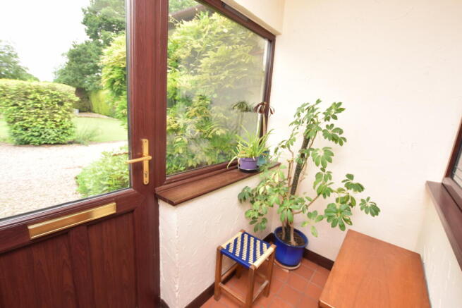 enclosed front porch