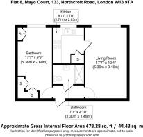 Flat 8, Mayo Court, 133, Northcroft Road, London W