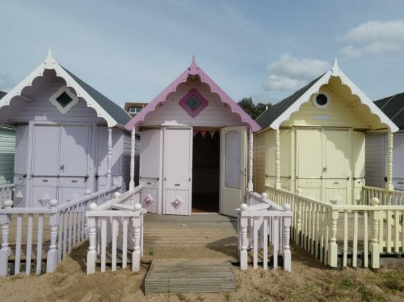 beach hut for sale