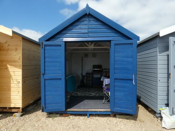 beach hut for sale