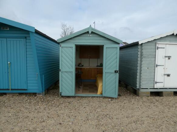 beach hut for sale