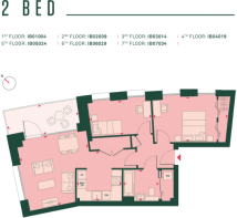 IB 1004, 2009, 3014, 4019, 5024, 6029, 7034 Flo...