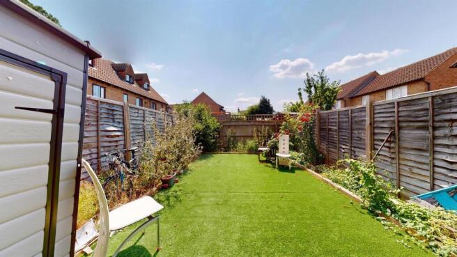 Back Garden For Sale at Long Mark Road, E16 by Bar
