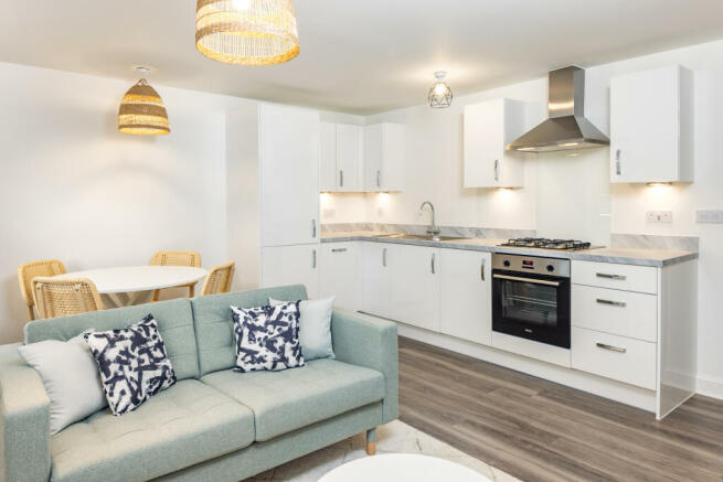 Open-plan living in the Loughton
