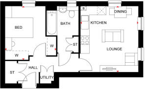 Loughton floor plan