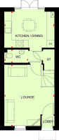 Kenley floor plan ground floor part L