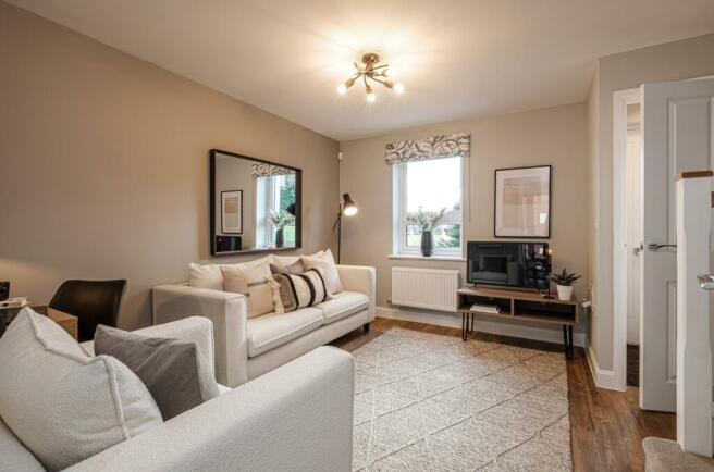 Interior view of our 2 bed Kenley home lounge