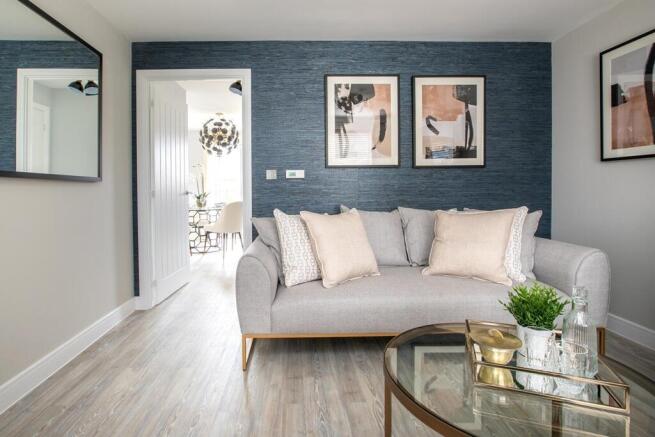 Walk through the lounge to the kitchen diner and cloakroom