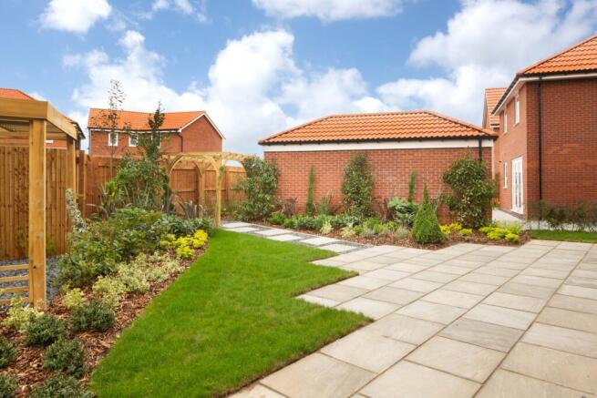 Show home garden