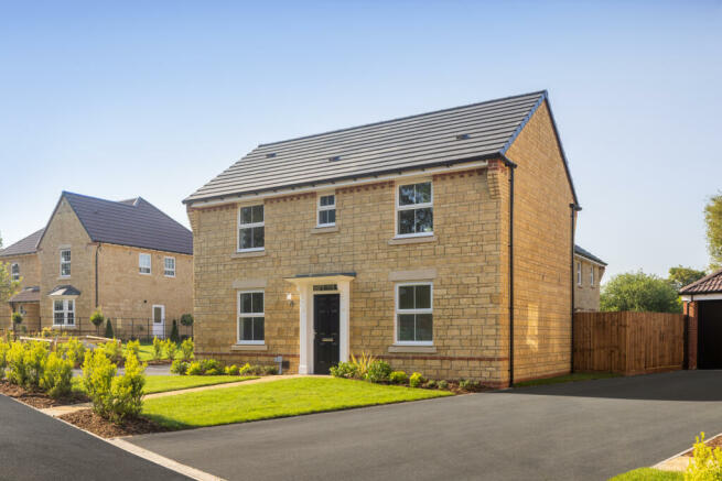 Outside view of the Hadley Special 3 bedroom home