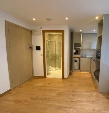 Open plan kitchen