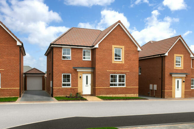 The exterior of Plot 60 The Radleigh at Abbey View, Whitby