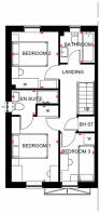 The Maidstone first floor floorplan