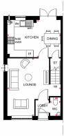 The Maidstone ground floor floorplan