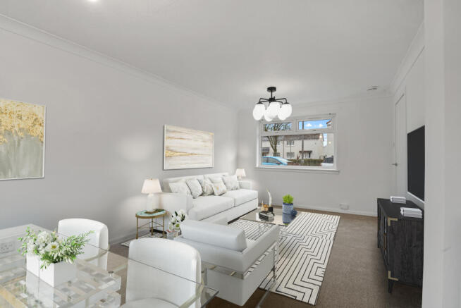 Lounge Dining Rm - Virtually Staged