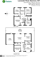 Floorplan area for info only, not for Â£/sq. ft valuation