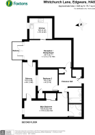 Floorplan area for info only, not for Â£/sq. ft valuation