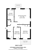 Floorplan area for info only, not for Â£/sq. ft valuation