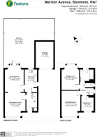 Floorplan area for info only, not for £/sq. ft valuation