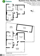 Floorplan area for info only, not for £/sq. ft valuation