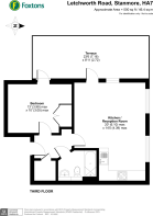 Floorplan area for info only, not for £/sq. ft valuation