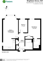 Floorplan area for info only, not for £/sq. ft valuation