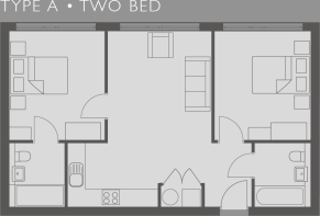 2 Bed Floor Plan