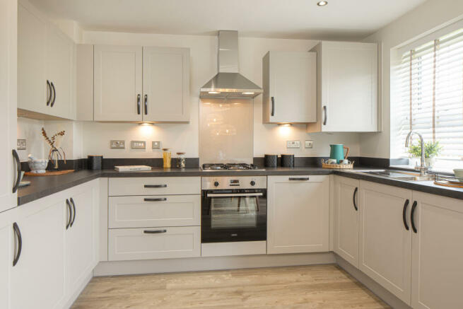 Kitchen space in the Archford 3 bedroom home
