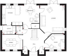 Ground floor Glidewell