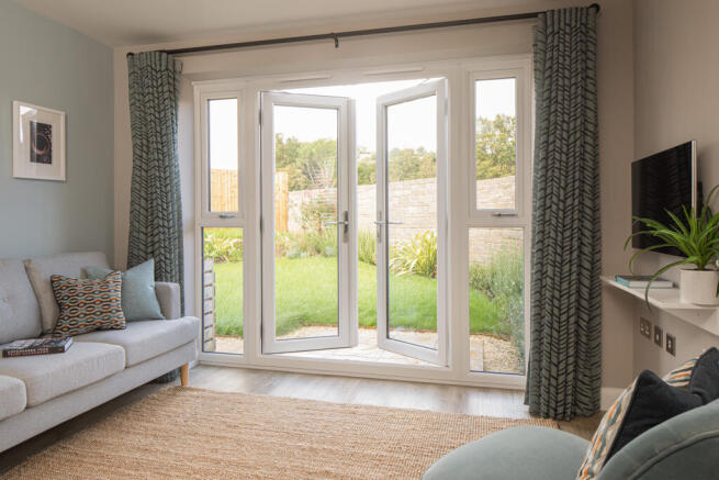 Family area in the Marlowe 5 bedroom home