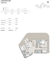 Floor plan-3BHK